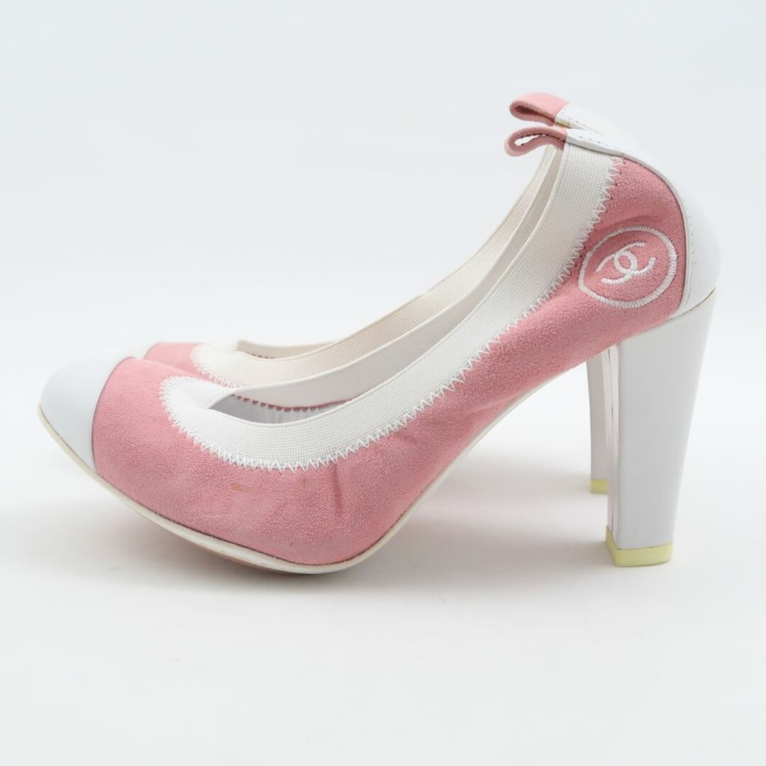 CHANEL - 美品 CHANEL シャネル G25140x01000 パンプス 35C 22.5 CHANEL - 美品 CHANEL シャネル G25140x01000 パンプス 35C 22.5