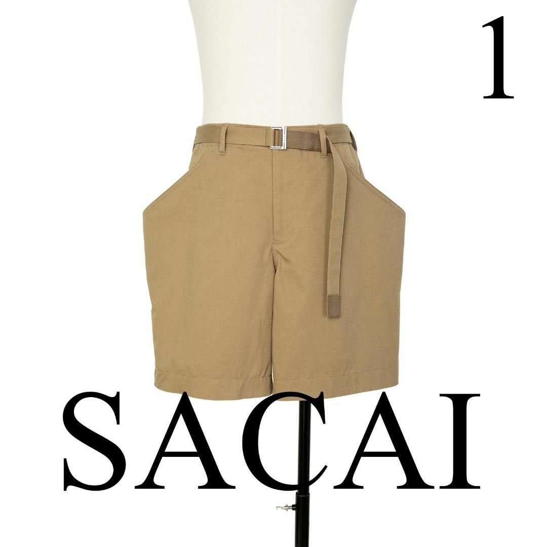 sacai - 1 SACAI 25SS Cotton Chino Shorts サカイの通販 by sacai - 1 SACAI 25SS Cotton Chino Shorts サカイの通販 by