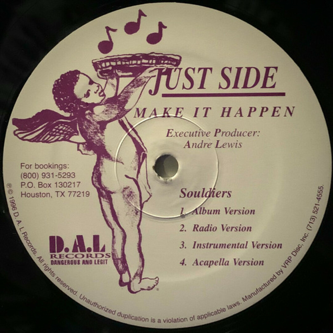 米12” Just Ro Souldiers / Confusion NONE D.A.L Records /00250 エンタメ/ホビーのエンタメ その他(その他)の商品写真