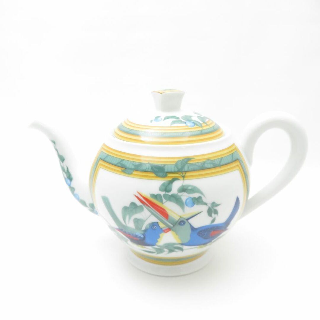 HERMES - 美品 HERMES エルメス Toucans トゥカン ティーポット HERMES - 美品 HERMES エルメス Toucans トゥカン ティーポット