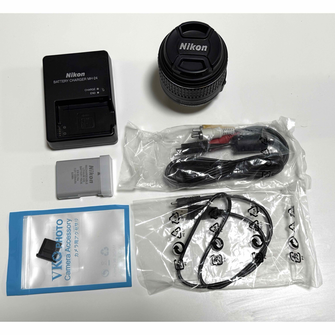 Nikon - 【極美品】Nikon D5500 18-55 VRⅡ レンズキット BLACK