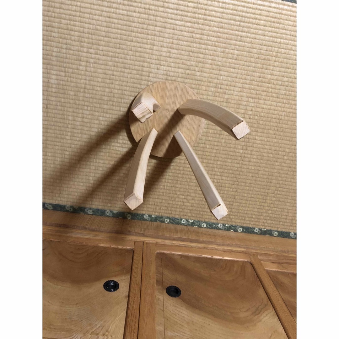 1184建具屋一筋58年のおじいちゃんの手作りスツール、イス 1184建具屋一筋58年のおじいちゃんの手作りスツール、イス