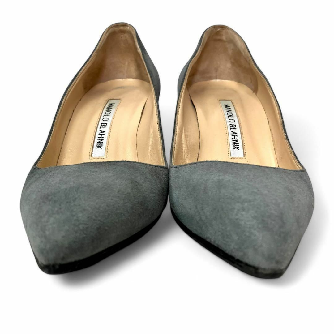 MANOLO BLAHNIK - マノロブラニク 35 1/2 22.5 スエード MANOLO BLAHNIK - マノロブラニク 35 1/2 22.5 スエード