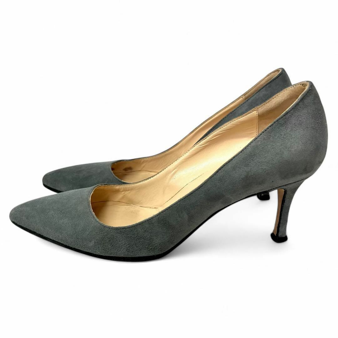 MANOLO BLAHNIK - マノロブラニク 35 1/2 22.5 スエード MANOLO BLAHNIK - マノロブラニク 35 1/2 22.5 スエード