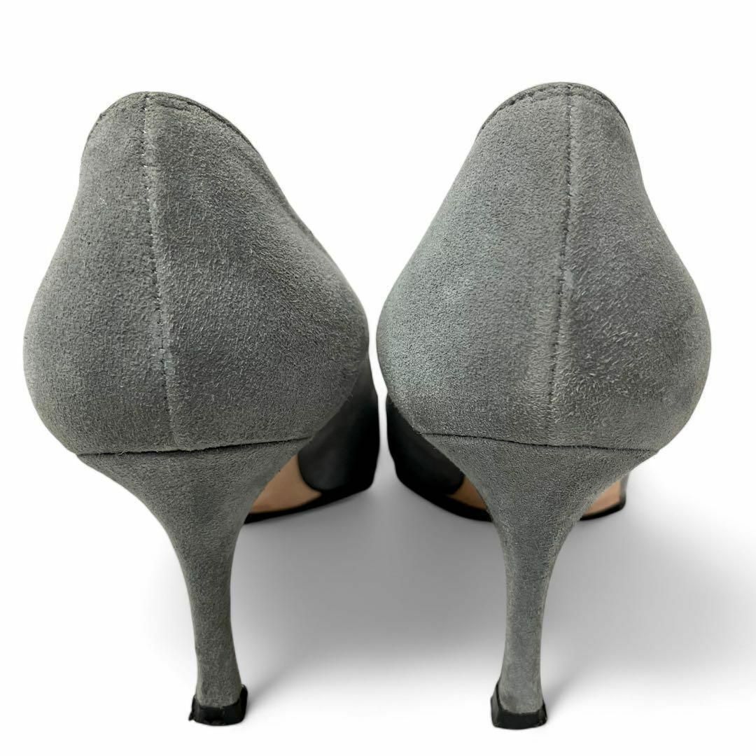MANOLO BLAHNIK - マノロブラニク 35 1/2 22.5 スエード MANOLO BLAHNIK - マノロブラニク 35 1/2 22.5 スエード