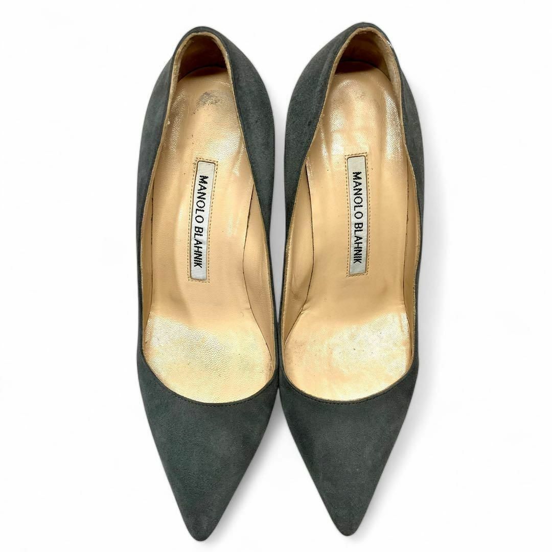 MANOLO BLAHNIK - マノロブラニク 35 1/2 22.5 スエード MANOLO BLAHNIK - マノロブラニク 35 1/2 22.5 スエード