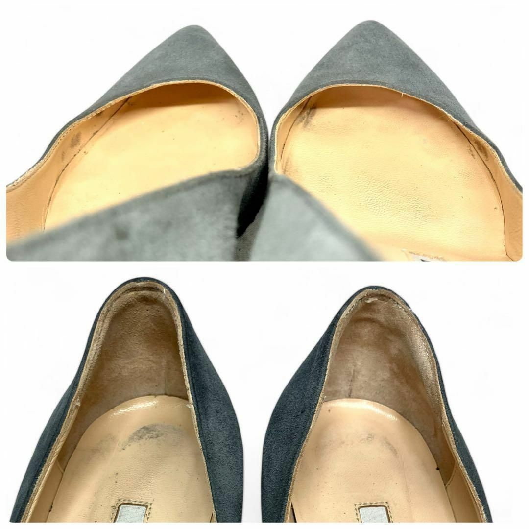 MANOLO BLAHNIK - マノロブラニク 35 1/2 22.5 スエード MANOLO BLAHNIK - マノロブラニク 35 1/2 22.5 スエード