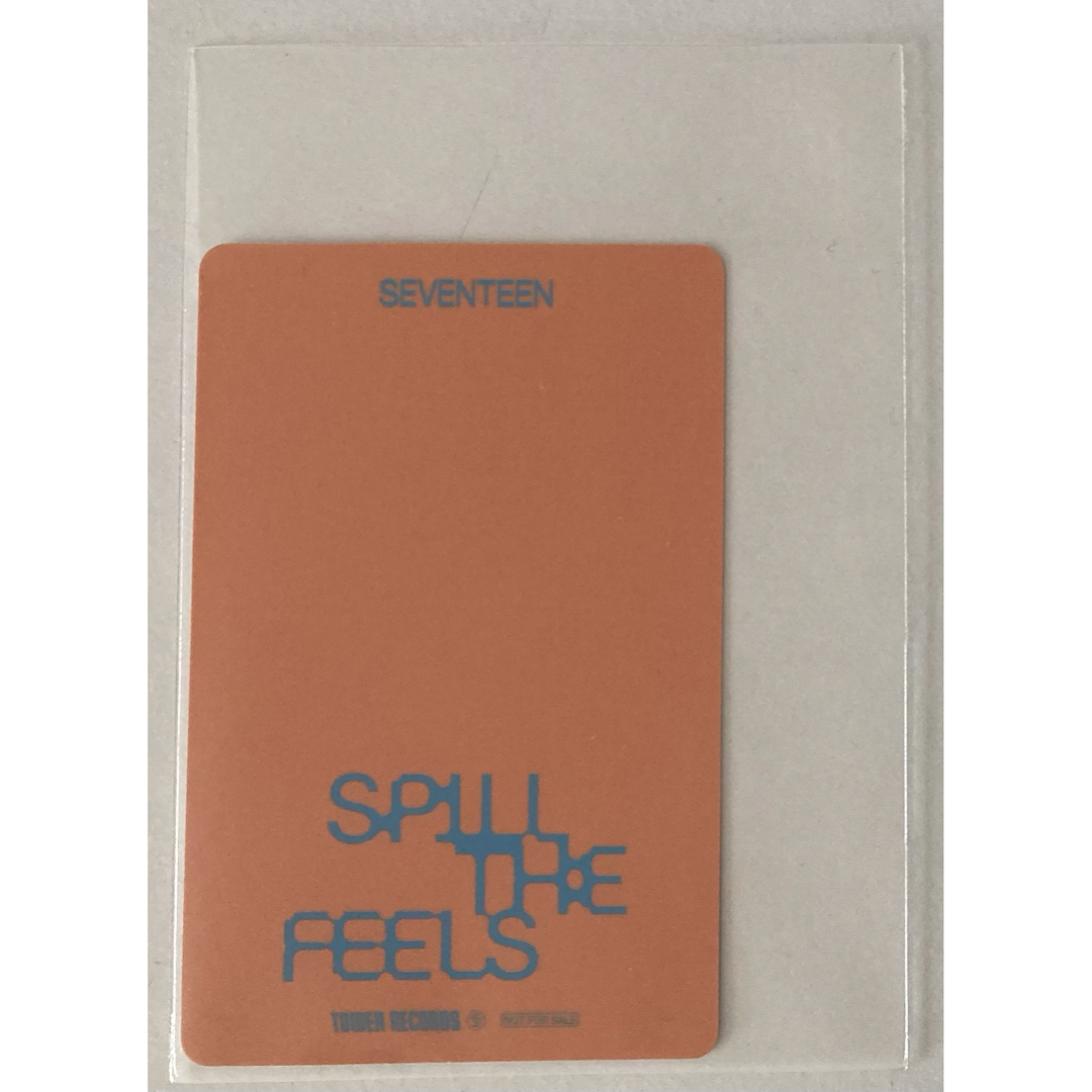 SEVENTEEN - ジョンハン トレカ SPILL THE FEELS FEEL タワレコ SEVENTEEN - ジョンハン トレカ SPILL THE FEELS FEEL タワレコ