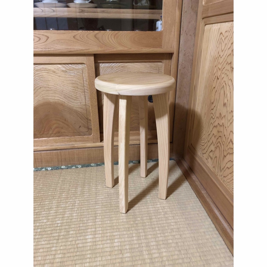 1186 建具屋一筋58年のおじいちゃんの手作りスツール、イス 1186 建具屋一筋58年のおじいちゃんの手作りスツール、イス