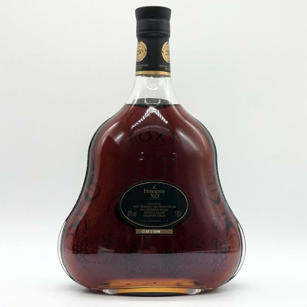 ヘネシー - ヘネシー XO 黒キャップ 1000ml 40% Hennessy【J】の ヘネシー - ヘネシー XO 黒キャップ 1000ml 40% Hennessy【J】の