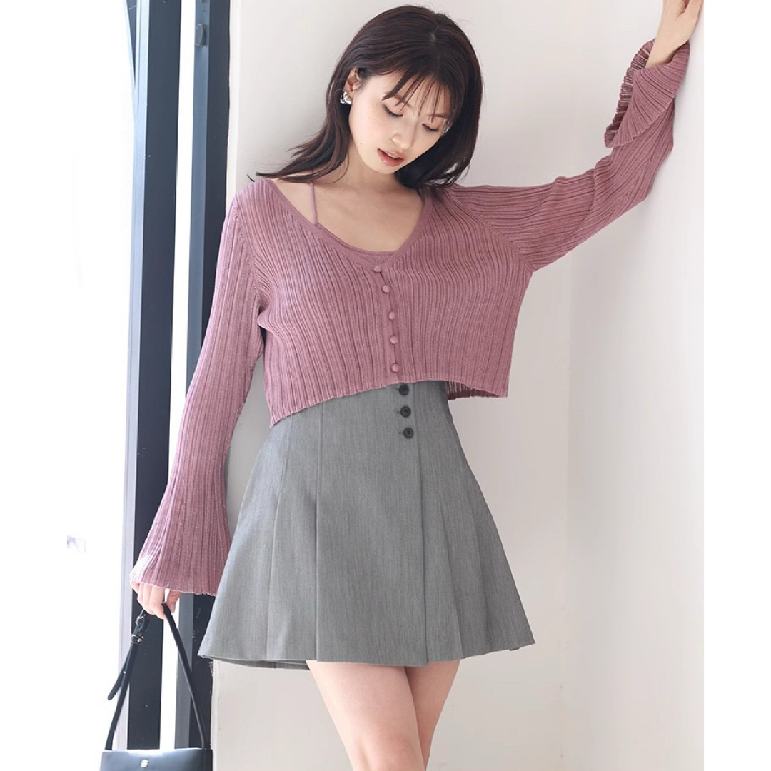 SNIDEL - 【新品】SNIDEL スナイデル サイドプリーツスカショー SNIDEL - 【新品】SNIDEL スナイデル サイドプリーツスカショー
