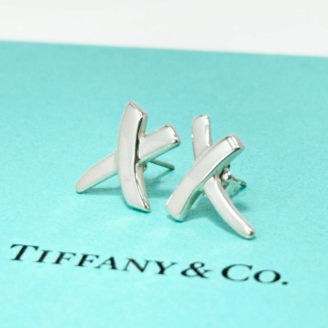 Tiffany & Co. - Tiffany ティファニー キス シルバー ピアス Tiffany & Co. - Tiffany ティファニー キス シルバー ピアス