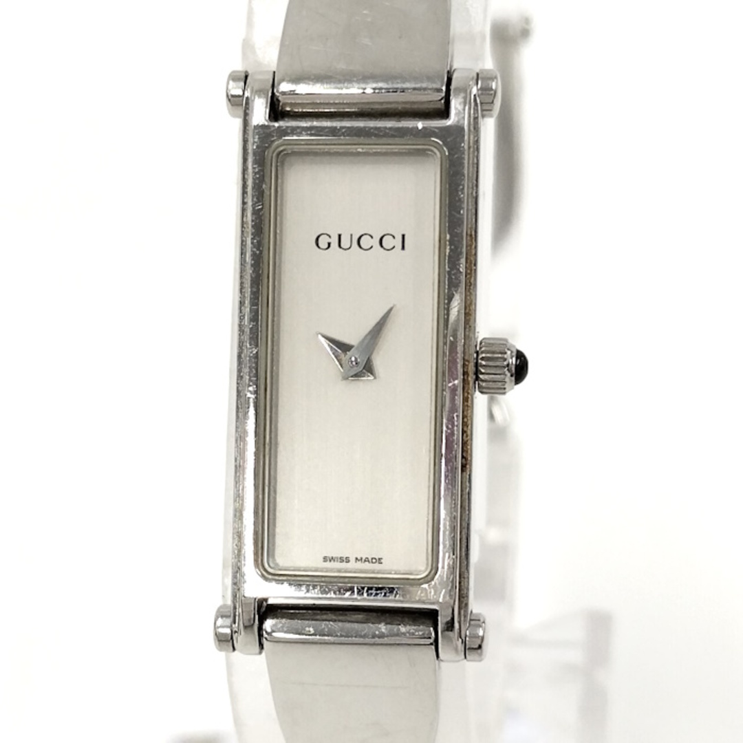 GUCCI - GUCCI レディース 腕時計 バングルウォッチ SS シルバー GUCCI - GUCCI レディース 腕時計 バングルウォッチ SS シルバー