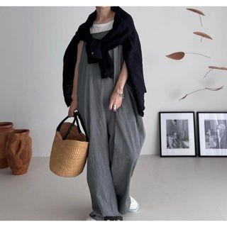 CLANE - clane BACK RIBBON SUSPENDER SALOPETTEの通販 by CLANE - clane BACK RIBBON SUSPENDER SALOPETTEの通販 by