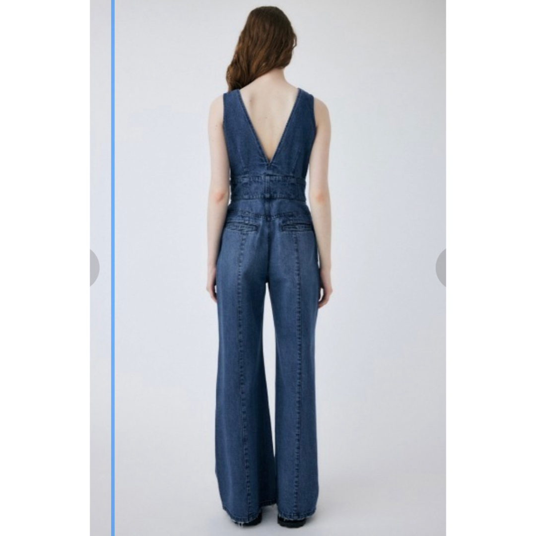 moussy - MOUSSY BUSTIER DENIM オールインワンの通販 by なつき moussy - MOUSSY BUSTIER DENIM オールインワンの通販 by なつき