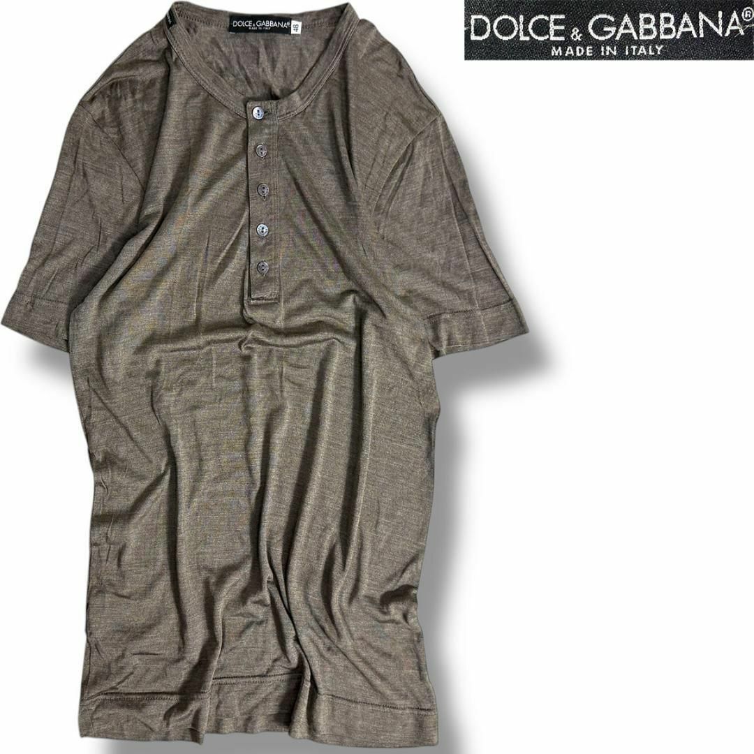 DOLCE&GABBANA - J6472美品ドルチェ&ガッバーナ シルク100 DOLCE&GABBANA - J6472美品ドルチェ&ガッバーナ シルク100