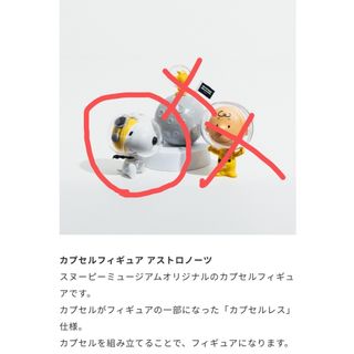 SNOOPY - スヌーピーミュージアム カプセルフィギュア アストロ
