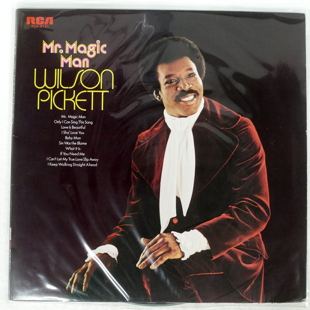 国内盤 WILSON PICKETT/MR. MAGIC MAN/RCA RCA6121 LP エンタメ/ホビーのCD(R&B/ソウル)の商品写真