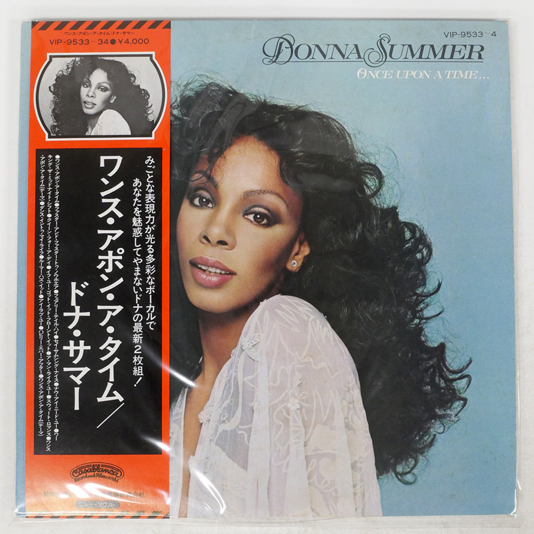 国内盤 DONNA SUMMER/ONCE UPON A TIME/CASABLANCA VIP9533 LP エンタメ/ホビーのCD(R&B/ソウル)の商品写真