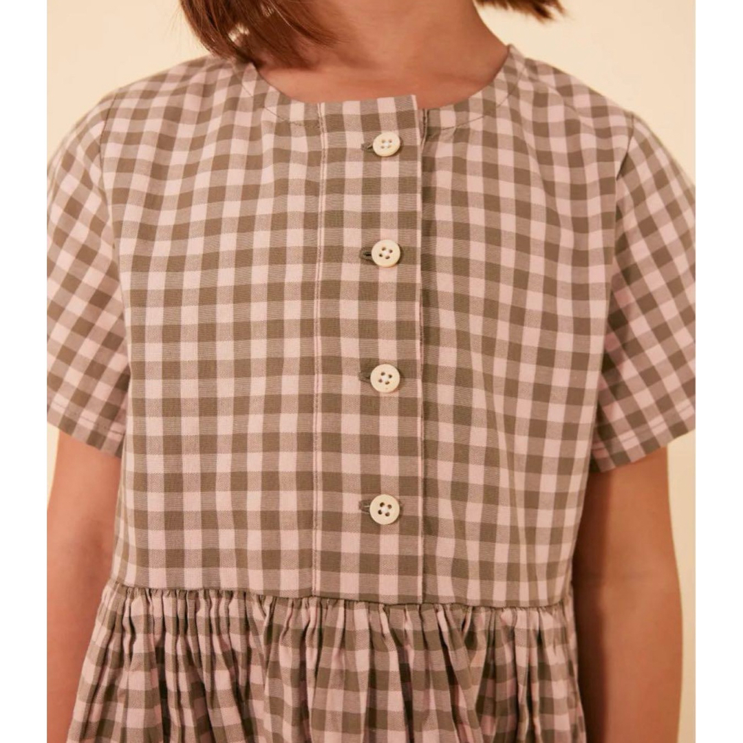 PETIT BATEAU - 新品未使用 プチバトー 6a ギンガムチェック PETIT BATEAU - 新品未使用 プチバトー 6a ギンガムチェック