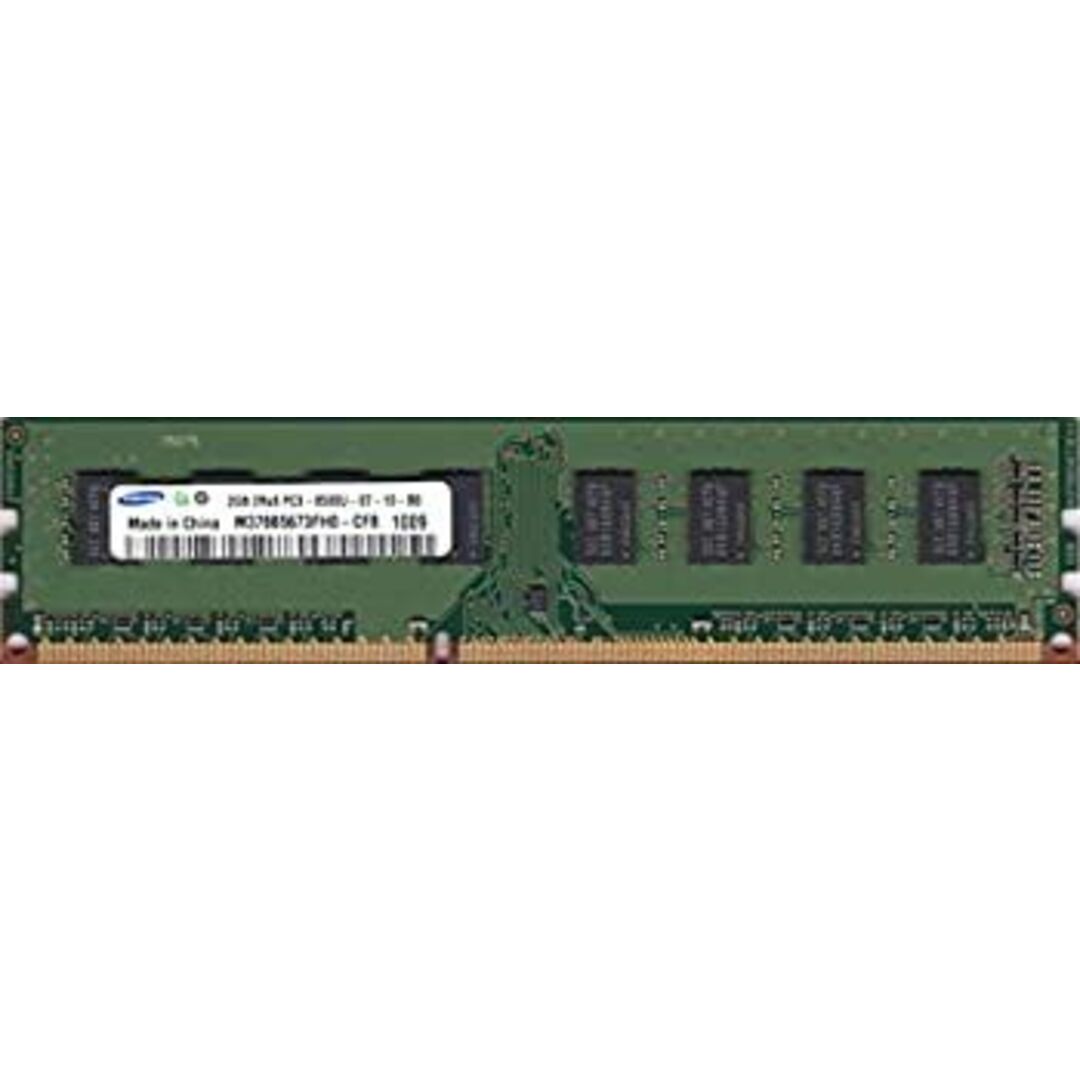 SAMSUNG PC3-8500U (DDR3-1066) 2GB 240ピン DIMM デスクトップパソコン用メモリ 型番:M378B5673FH0-CF8 動作保証品 スマホ/家電/カメラのPC/タブレット(PCパーツ)の商品写真