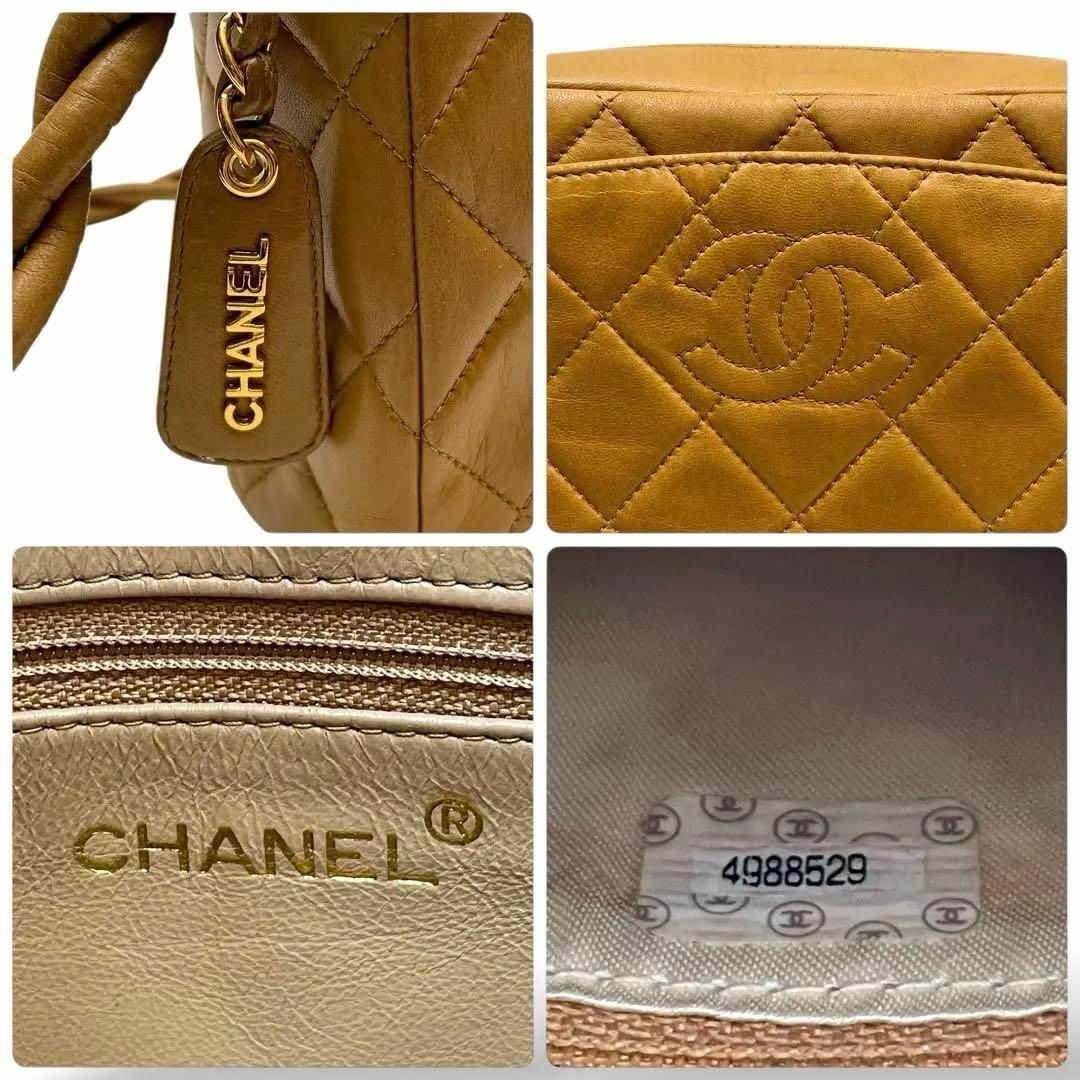 CHANEL - シャネル マトラッセ ラムスキン ココマーク BOX型 CHANEL - シャネル マトラッセ ラムスキン ココマーク BOX型