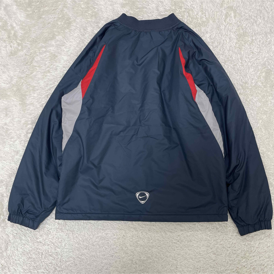 NIKE - 00s ナイキ total90 中綿 プルオーバージャケット ピステ NIKE - 00s ナイキ total90 中綿 プルオーバージャケット ピステ
