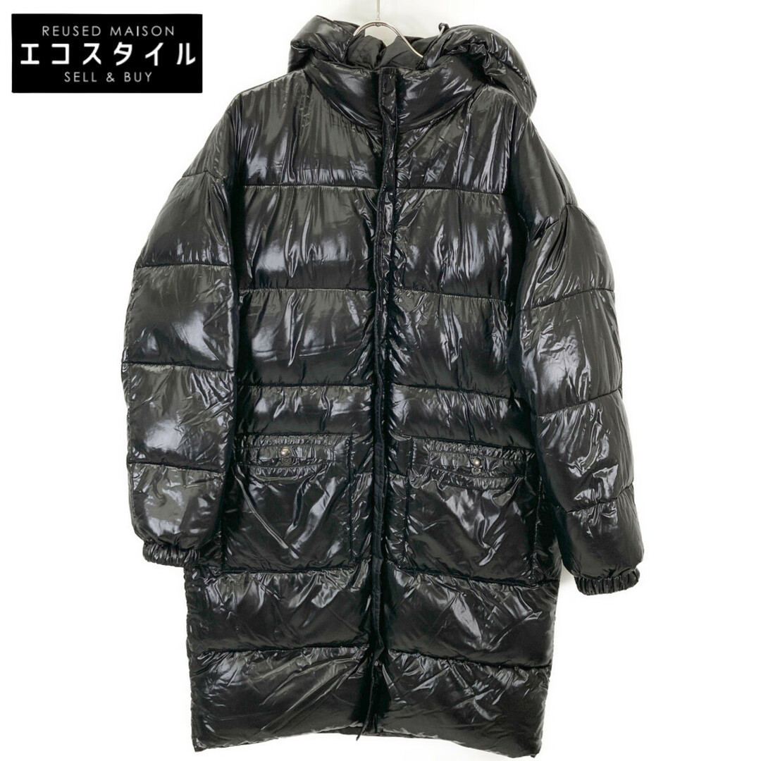 GIVENCHY - ジバンシィ ブラック BM007V1014 リバーシブル ロングダウンコート GIVENCHY - ジバンシィ ブラック BM007V1014 リバーシブル ロングダウンコート