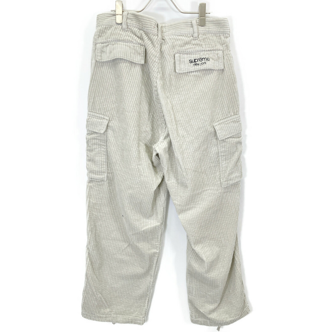 Supreme - シュプリーム 24FW グレー ワイドウェール コーデュロイ カーゴパンツ Supreme - シュプリーム 24FW グレー ワイドウェール コーデュロイ カーゴパンツ