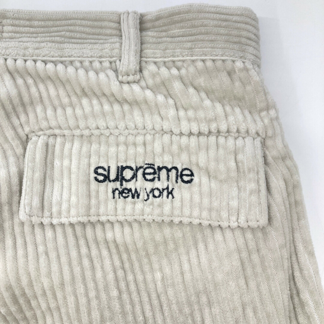 Supreme - シュプリーム 24FW グレー ワイドウェール コーデュロイ カーゴパンツ Supreme - シュプリーム 24FW グレー ワイドウェール コーデュロイ カーゴパンツ