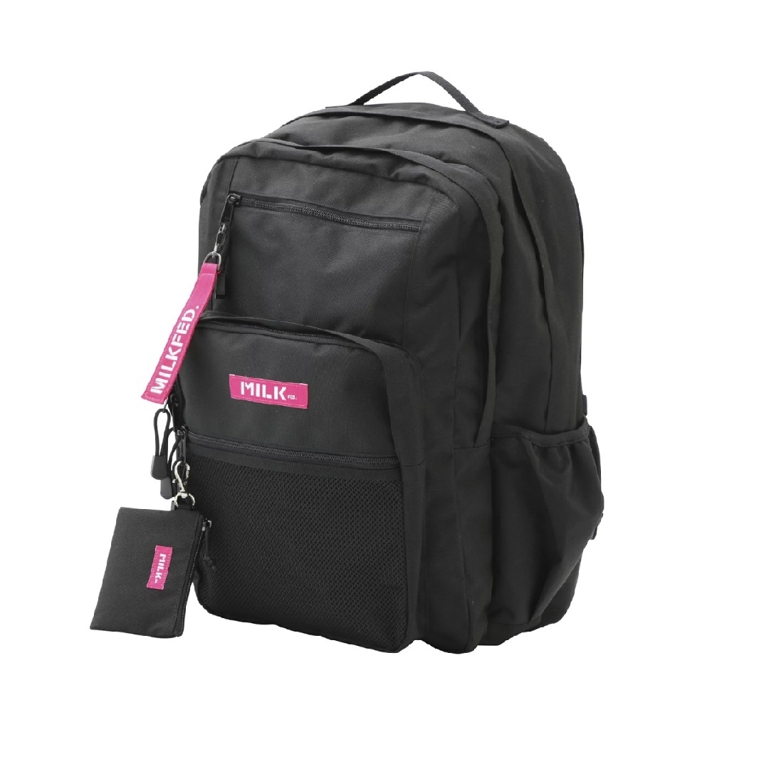 MILKFED. - ミルクフェド 【定番】W ZIP BACKPACK リュック バックパック