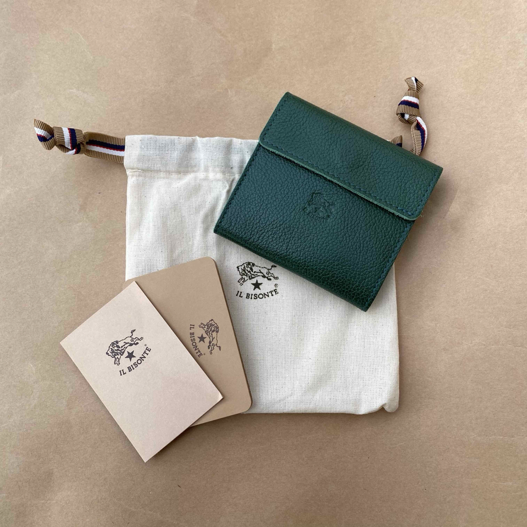 IL BISONTE - 折り財布 ミニ財布 三つ折り財布 コインケース IL BISONTE - 折り財布 ミニ財布 三つ折り財布 コインケース