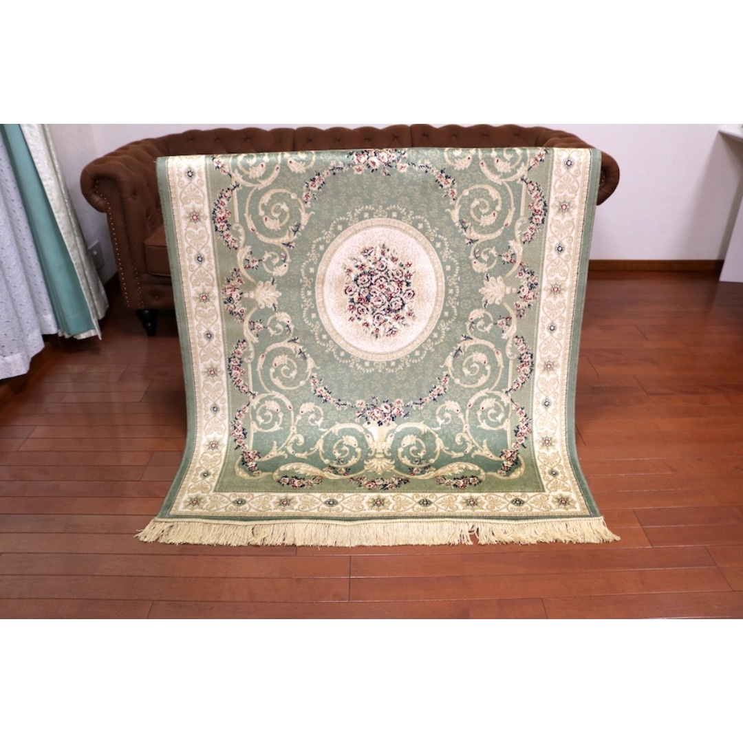 ペルシャ柄絨毯 120×160 新品未使用 カーペット 訳あり ペルシャ柄絨毯 120×160 新品未使用 カーペット 訳あり