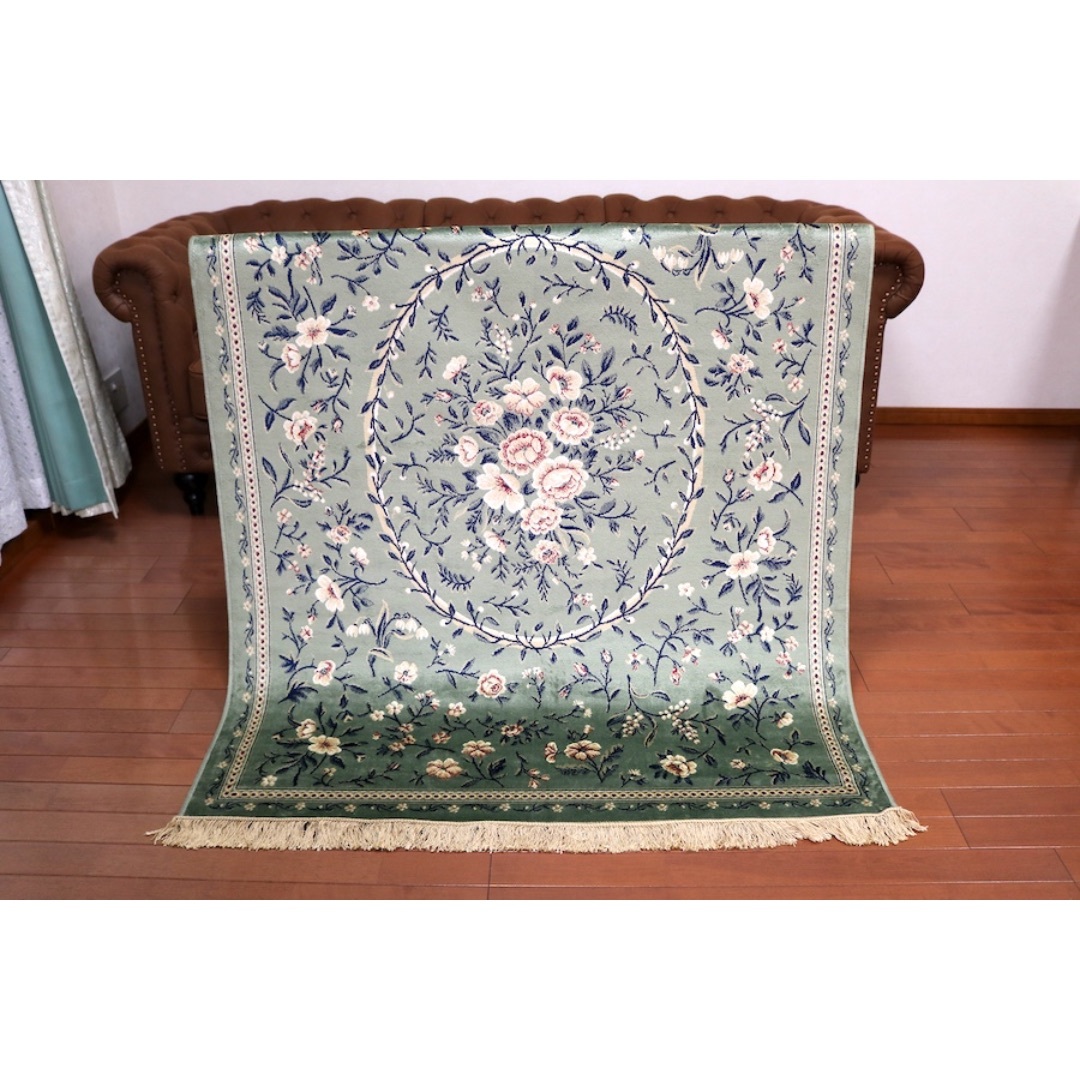 ペルシャ柄絨毯 120×160 新品未使用 カーペット 訳あり ペルシャ柄絨毯 120×160 新品未使用 カーペット 訳あり