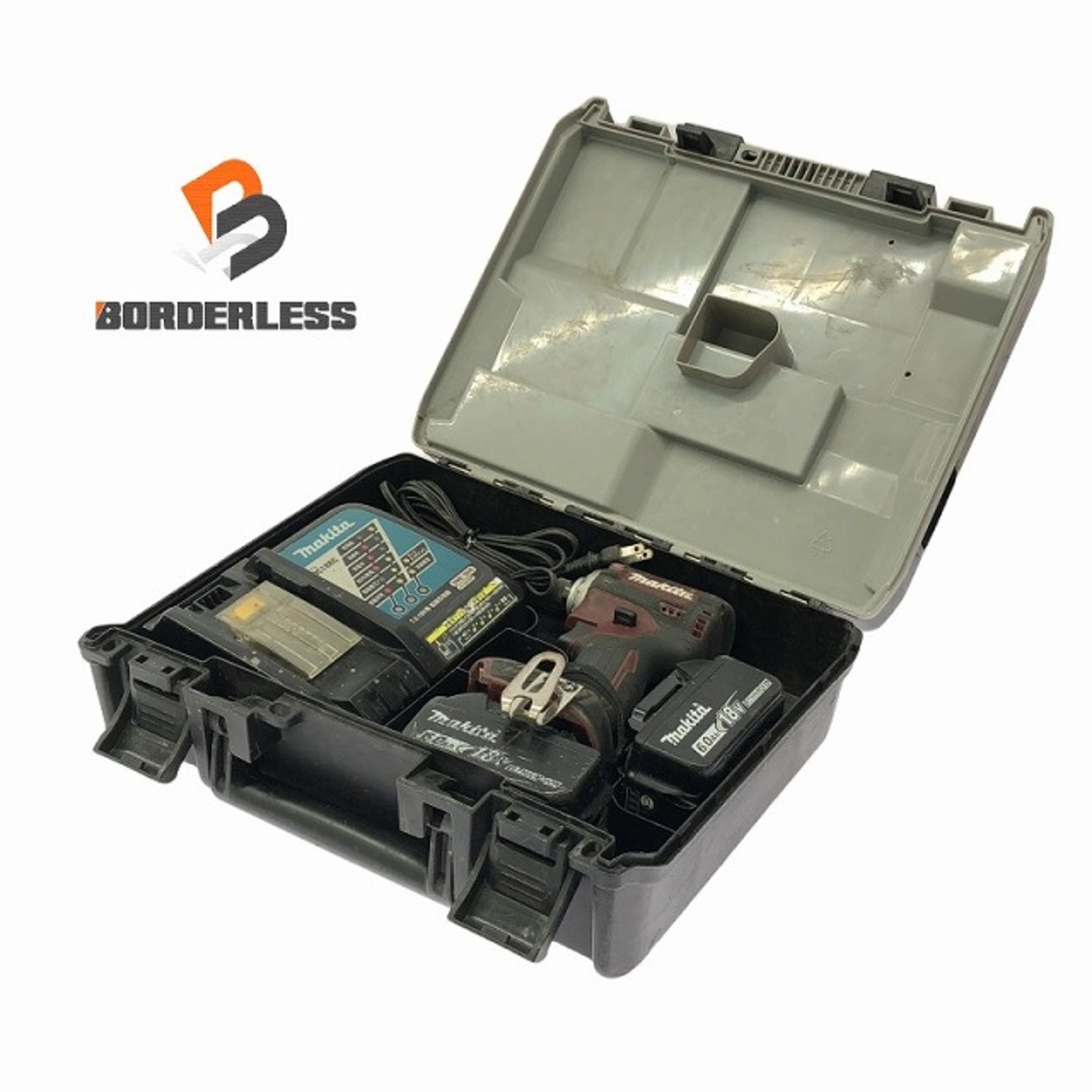 Makita - ☆中古品☆makita マキタ 18V 充電式インパクト Makita - ☆中古品☆makita マキタ 18V 充電式インパクト