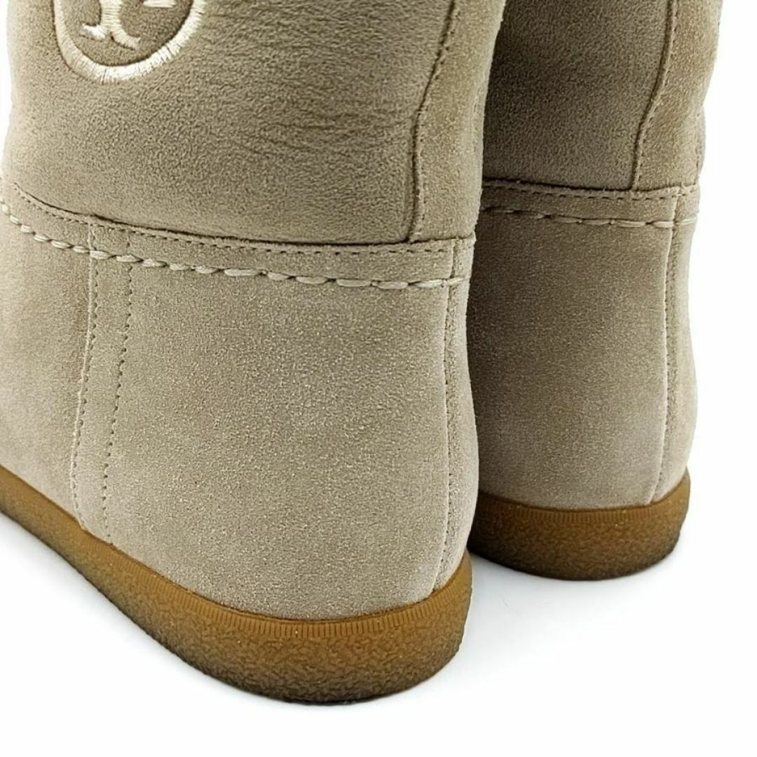 TORY BURCH トリーバーチ ムートンブーツ ロング ライトブラウン