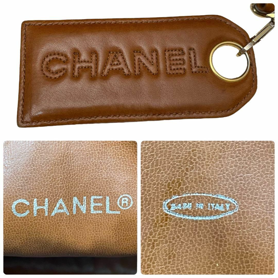 CHANEL - シャネル マトラッセ レザー 巾着 チェーン ショルダー CHANEL - シャネル マトラッセ レザー 巾着 チェーン ショルダー