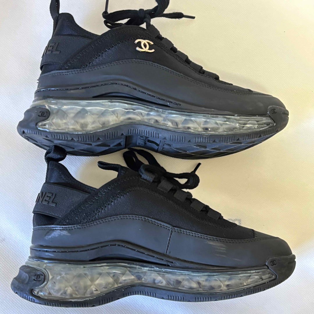 CHANEL - 【並行輸入品】シャネル スニーカー 37(23.5-24cm)の CHANEL - 【並行輸入品】シャネル スニーカー 37(23.5-24cm)の