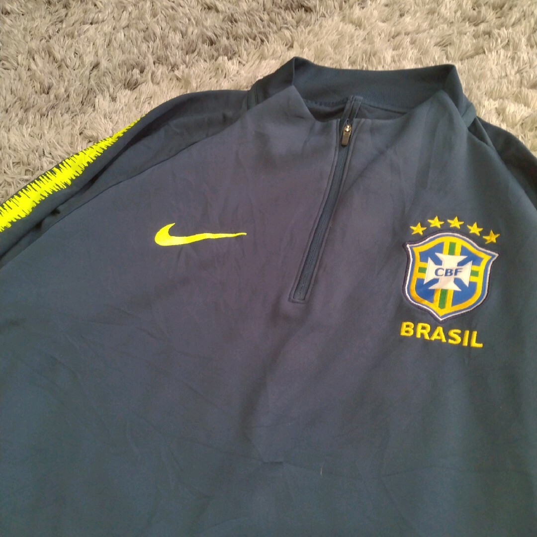 NIKE - NIKE ナイキ ブラジル代表 00s Y2Kエムブレム トラック NIKE - NIKE ナイキ ブラジル代表 00s Y2Kエムブレム トラック