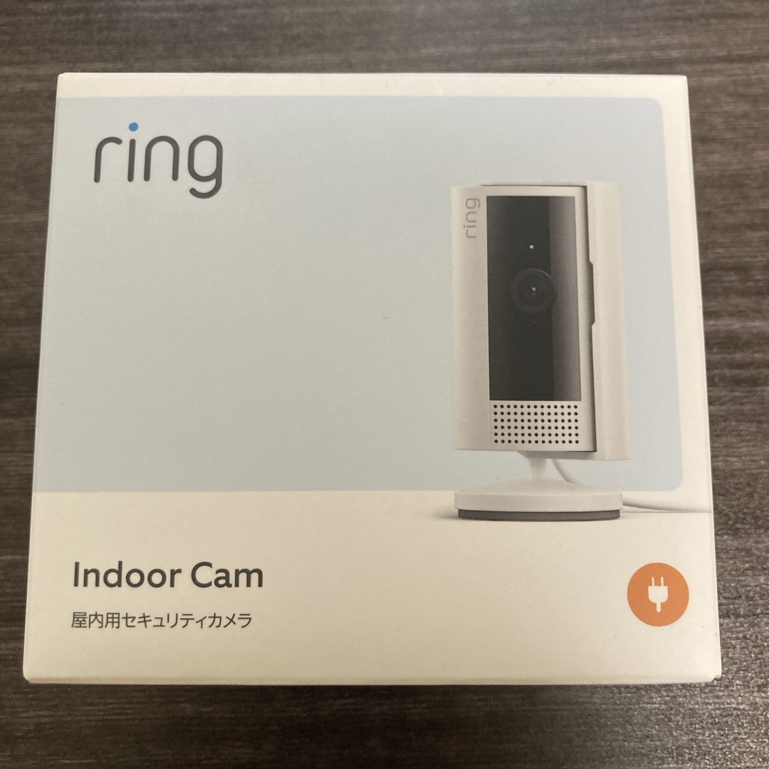 Amazon(アマゾン)のRing Indoor Cam 屋内用セキュリティカメラ 防犯カメラ スマホ/家電/カメラのスマホ/家電/カメラ その他(防犯カメラ)の商品写真