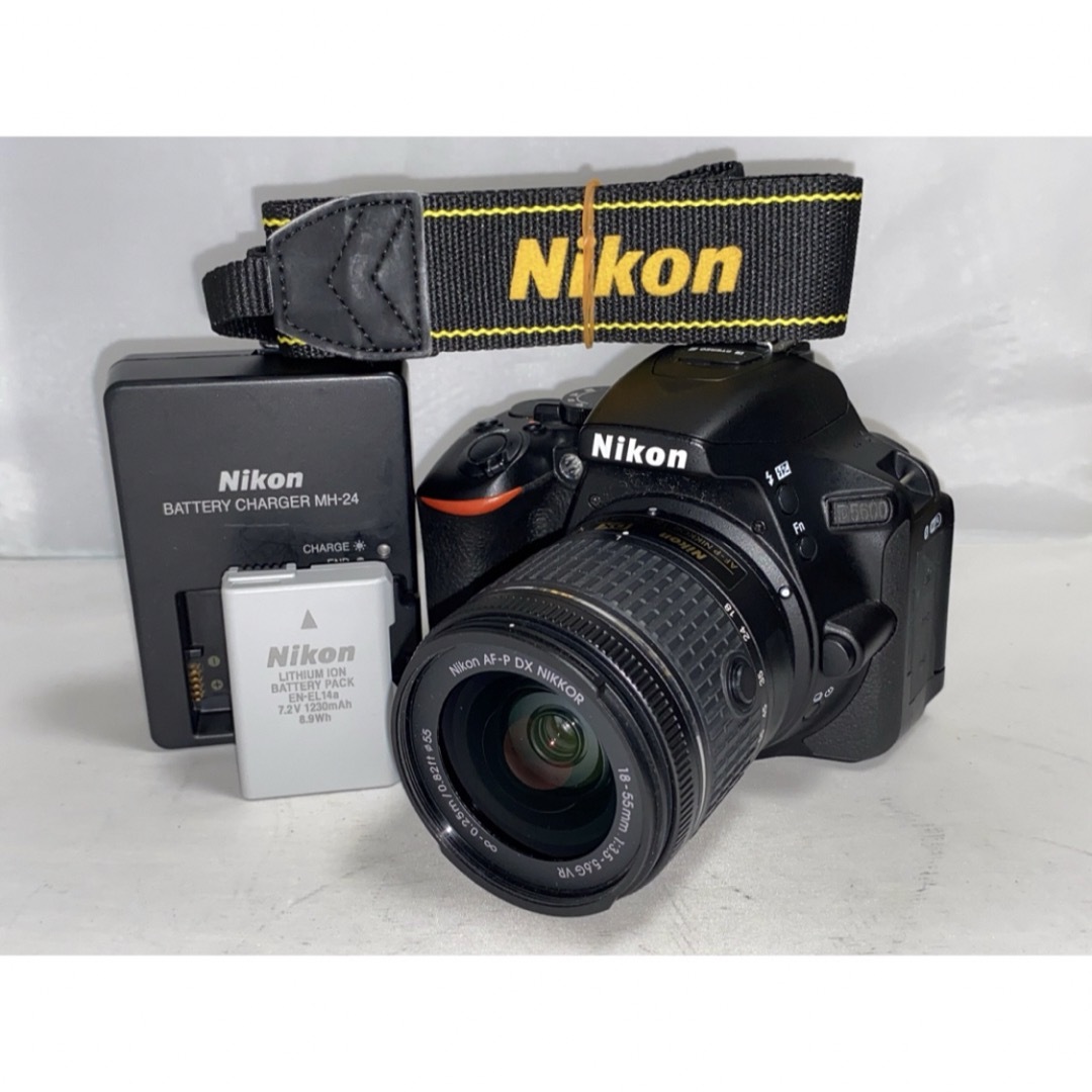 Nikon - 【最新機種!美品‼︎】Nikon D5600 18-55mm VR レンズ Nikon - 【最新機種!美品‼︎】Nikon D5600 18-55mm VR レンズ