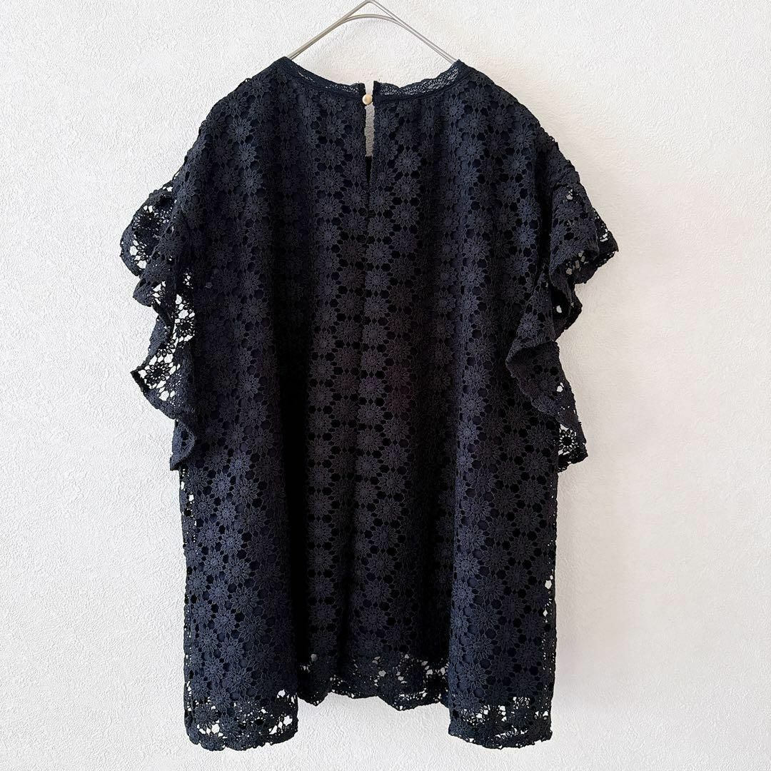kumikyoku(組曲) - 新品✨組曲 3XL フレンチスリーブブラウス kumikyoku(組曲) - 新品✨組曲 3XL フレンチスリーブブラウス