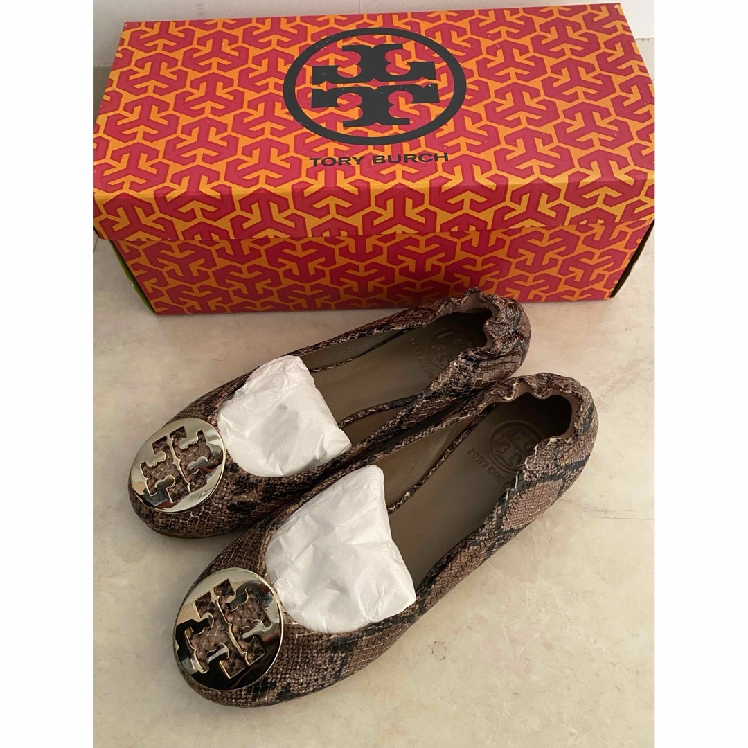 Tory Burch - 新品 TORY BURCH トリーバーチ バレエ フラット Tory Burch - 新品 TORY BURCH トリーバーチ バレエ フラット