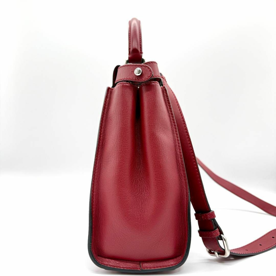 FENDI - フェンディ レザー×パイソン ピーカブーレギュラー FENDI - フェンディ レザー×パイソン ピーカブーレギュラー