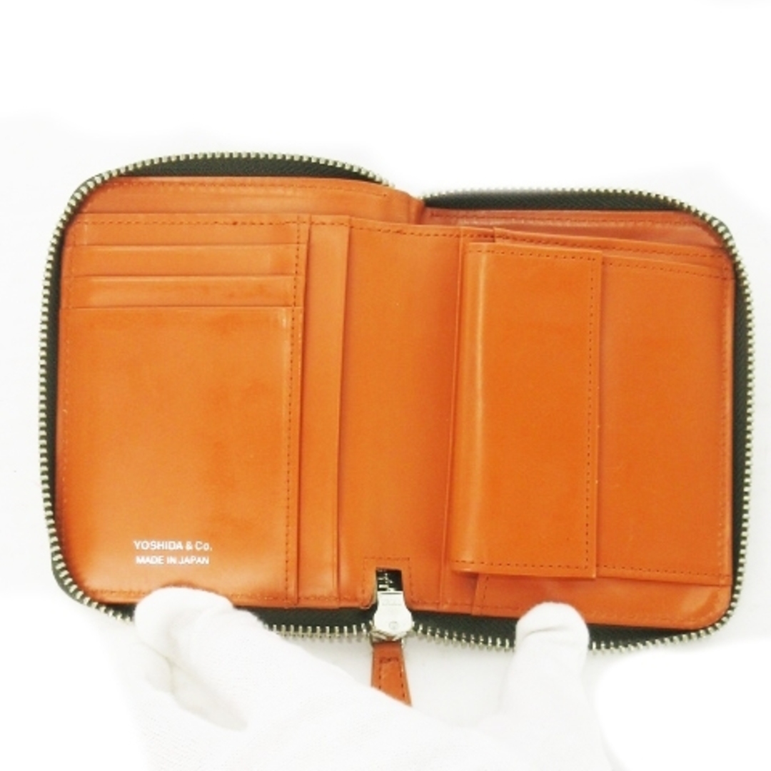 PORTER - PORTER 吉田カバン 二つ折り財布 ウォレット レザー PORTER - PORTER 吉田カバン 二つ折り財布 ウォレット レザー