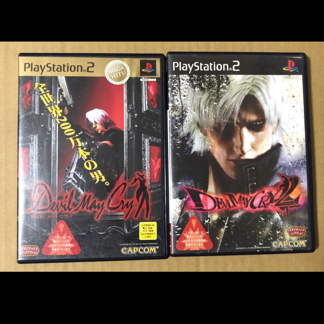 デビルメイクライ DMC 1 2 PS2 ソフト セットの通販 by デビルメイクライ DMC 1 2 PS2 ソフト セットの通販 by
