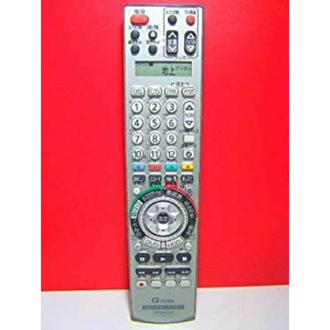 日立 HDD・DVDリモコン DV-RM500W スマホ/家電/カメラのテレビ/映像機器(その他)の商品写真