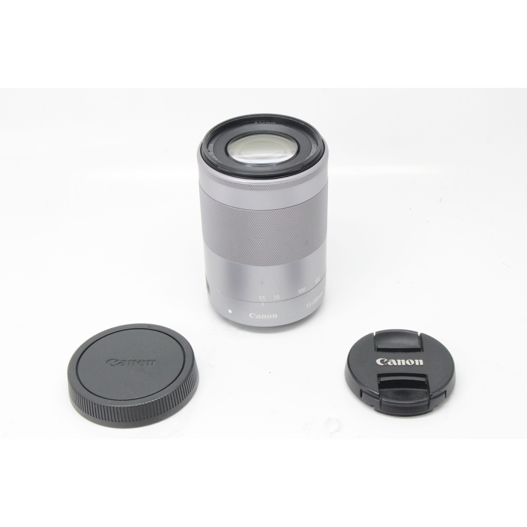 Canon - Canon EF-M 55-200mm IS STM シルバーの通販 by T Canon - Canon EF-M 55-200mm IS STM シルバーの通販 by T
