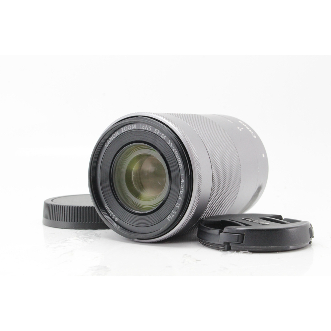 Canon - Canon EF-M 55-200mm IS STM シルバーの通販 by T Canon - Canon EF-M 55-200mm IS STM シルバーの通販 by T