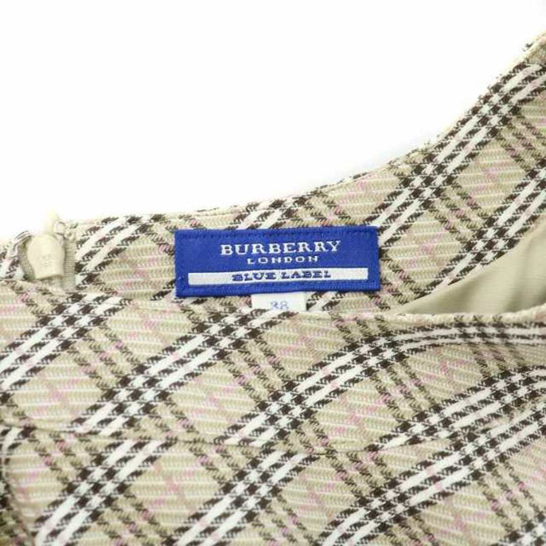 BURBERRY BLUE LABEL - バーバリーブルーレーベル ワンピース BURBERRY BLUE LABEL - バーバリーブルーレーベル ワンピース